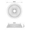 Kép 2/2 - MANTRA HIMALAYA CEILING 7966 Mennyezeti LED lámpa