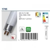 Kép 2/2 - Rábalux Fluorescent 1745 fénycső t4 G5 2400 lm G