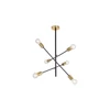 Kép 7/7 - Rábalux Lanny 2104 függeszték fekete fém E27 6x MAX 15 E27 IP20