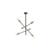 Kép 6/7 - Rábalux Lanny 2104 függeszték fekete fém E27 6x MAX 15 E27 IP20