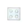 Kép 7/7 - Rábalux Naomi 2511 mennyezeti lámpa króm fém GU10 4x MAX 15 GU10 400 lm 3000 K IP20 G