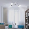 Kép 6/6 - Rábalux Amy 2598 mennyezeti lámpa króm fém E14 4x MAX 60 E14 4 db IP20