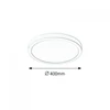 Kép 5/7 - Rábalux Lois 2662 irodai led világítás szatin króm fém LED 36 2500 lm 3000 K IP20 G