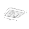 Kép 2/5 - Rábalux Portia 3318 ezüst fém LED 50 2200 lm IP20 B