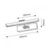Kép 2/6 - Rábalux Picture guard 3640 képmegvilágító lámpa króm fém LED 5 300 lm 3000 K IP20 G