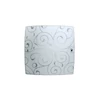 Kép 1/6 - Rábalux Harmony Lux 3855 mennyezeti lámpa fehér mintás fém E27 2x MAX 60 E27 IP20