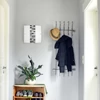 Kép 6/6 - Rábalux Domino 3933 mennyezeti lámpa opál üveg fém E27 2x MAX 60 E27 2 db IP20