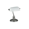 Kép 1/6 - Rábalux Bank 4037 íróasztal lámpa szatin króm fém E27 1x MAX 60 E27 IP20