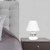 Kép 6/6 - Rábalux Salem 4949 éjjeli asztali lámpa fehér kerámia E14 1x MAX 40 E14 1 db IP20