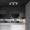 Kép 2/5 - Rábalux Harold 5023 fürdőszoba mennyezeti lámpa fekete fém LED 15 1200 lm 4000 K IP44 G
