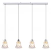Kép 1/3 - Rábalux Hestia 5303 többágú függeszték króm fém E14 4x MAX 40 E14 IP20