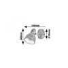 Kép 6/6 - Rábalux Thelma 5386 falikar antik ezüst fém E14 1x MAX 40 E14 1 db IP20