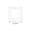 Kép 6/7 - Rábalux Lois 5591 álmennyezetbe építhető lámpa króm fém LED 12 800 lm 3000 K IP44 G