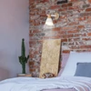 Kép 5/5 - Rábalux Isaac 5665 falikar fehér fém E27 1x MAX 60 E27 1 db IP20