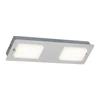 Kép 1/7 - Rábalux Ruben 5723 fürdőszoba mennyezeti lámpa króm fém LED 2x 4,5 774 lm 4000 K IP44 F