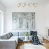 Kép 4/7 - Rábalux Holly 5947 mennyezeti lámpa fehér fém E14 4x MAX 40 E14 IP20