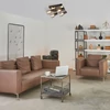 Kép 3/5 - Rábalux Aria 5961 mennyezeti lámpa matt fekete fém E14 4x MAX 40 E14 IP20