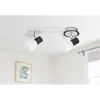 Kép 7/7 - Rábalux Ati 5977 mennyezeti lámpa fekete fém E14 2x MAX 40 E14 2 db IP20
