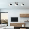 Kép 7/7 - Rábalux Ati 5978 mennyezeti lámpa fekete fém E14 3x MAX 40 E14 3 db IP20