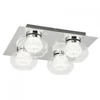 Kép 5/5 - Rábalux Karissa 6229 mennyezeti lámpa króm fém LED 4x 4,8W 384 lm 4000 K IP20 A