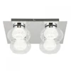 Kép 1/5 - Rábalux Karissa 6229 mennyezeti lámpa króm fém LED 4x 4,8W 384 lm 4000 K IP20 A