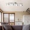 Kép 3/6 - Rábalux Aurel 6344 mennyezeti lámpa szatin króm fém E14 4x MAX 40 E14 IP20