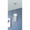 Kép 6/6 - Rábalux Waterfall 6446 egyágú függeszték króm fém E14 1x MAX 40 E14 1 db IP20