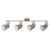 Kép 1/7 - Rábalux Martina 6519 mennyezeti lámpa bronz fém E27 4x MAX 60 E27 IP20