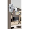 Kép 6/6 - Rábalux Norton LED 6986 fali spotlámpa króm fém GU10 1x MAX 50 GU10 1 db 220 lm 3000 K IP20 A+