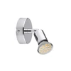 Kép 1/6 - Rábalux Norton LED 6986 fali spotlámpa króm fém GU10 1x MAX 50 GU10 250 lm 3000 K IP20 F