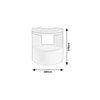 Kép 5/6 - Rábalux Wallowa 7967 kültéri falikar antracit fém LED 10 720 lm 3000 K IP54 A+
