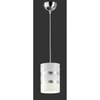 Kép 2/2 - Trio NIKOSIA 308700189 egyágú függeszték króm fém excl. 1 x E27, max. 40W E27 IP20