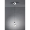 Kép 2/3 - Trio CORD 310100106 egyágú függeszték króm fém excl. 1 x E27 E27 IP20