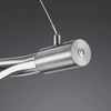 Kép 4/7 - Trio LOOP 379890307 többágú függeszték matt nikkel fém incl. 3 x SMD, 9W, 3000 + 5000K, 850Lm 850 lm 3000 K IP20 A+