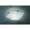 Kép 1/2 - Trio NIKOSIA 608700289 mennyezeti lámpa ezüst üveg excl. 2 x E27, max. 40W E27 IP20