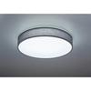 Kép 3/3 - Trio LUGANO 621914011 mennyezeti lámpa szürke szövet incl. 1 x SMD, 40W, 3000 - 5000K, 3300Lm SMD 3300 lm IP20 A