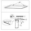 Kép 3/3 - Trio FUTURE 622713007 mennyezeti lámpa matt nikkel acél incl. 1 x SMD, 12W, 3500K, 1100Lm 1100 lm 3000 K IP44 A+