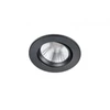 Kép 1/2 - Trio PAMIR 650510132 álmennyezetbe építhető lámpa matt fekete fém incl. 1 x SMD, 5,5W, 3000K, 345Lm SMD 345 lm IP23 A