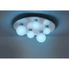 Kép 2/4 - Trio DICAPO 650810507 wiz connected matt nikkel fém incl. 5 x 3W RGBW-LED/ 3000-5000K/ 300Lm SMD 5 db 300 lm IP20 A+