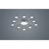 Kép 1/7 - Trio BODRUM 673311106 mennyezeti lámpa króm fém incl. 10 x SMD, 2,1W, 3000 - 6500K, 200Lm 200 lm 3000 K IP20 A++
