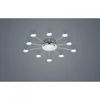 Kép 2/7 - Trio BODRUM 673311106 mennyezeti lámpa króm fém incl. 10 x SMD, 2,1W, 3000 - 6500K, 200Lm 200 lm 3000 K IP20 A++