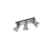 Kép 1/2 - Trio CONCRETE 802500378 mennyezeti lámpa beton fém excl. 3 x GU10, max. 42W GU10 IP20