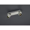 Kép 1/3 - Trio CUBA 828510307 mennyezeti lámpa matt nikkel fém incl. 2 x SMD, 4,3W, 3000K, 430Lm SMD 2 db 430 lm IP20 A+