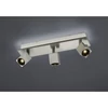 Kép 2/3 - Trio CUBA 828510407 mennyezeti lámpa matt nikkel fém incl. 3 x SMD, 4,3W, 3000K, 430Lm SMD 3 db 430 lm IP20 A+