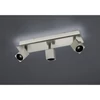 Kép 3/3 - Trio CUBA 828510407 mennyezeti lámpa matt nikkel fém incl. 3 x SMD, 4,3W, 3000K, 430Lm SMD 3 db 430 lm IP20 A+