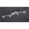 Kép 1/3 - Trio CUBA 828510507 mennyezeti lámpa matt nikkel fém incl. 4 x SMD, 4,3W, 3000K, 430Lm SMD 4 db 430 lm IP20 A+