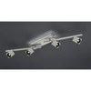 Kép 2/3 - Trio CUBA 828510507 mennyezeti lámpa matt nikkel fém incl. 4 x SMD, 4,3W, 3000K, 430Lm SMD 4 db 430 lm IP20 A+