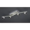 Kép 3/3 - Trio CUBA 828510507 mennyezeti lámpa matt nikkel fém incl. 4 x SMD, 4,3W, 3000K, 430Lm SMD 4 db 430 lm IP20 A+
