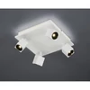 Kép 2/3 - Trio CUBA 828530531 mennyezeti lámpa matt fehér fém incl. 4 x SMD, 4,3W, 3000K, 430Lm SMD 430 lm IP20 A+