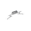 Kép 1/2 - Trio OPIUM 870610207 mennyezeti lámpa matt nikkel fém incl. 2 x SMD, 4,5W, 3000K, 430Lm 2 db 430 lm 3000 K IP20 A+